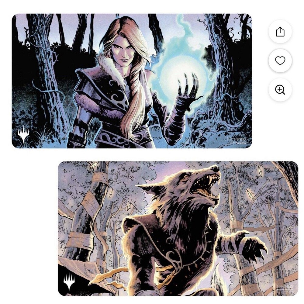 Magic The Gathering - Innistrad Arlinn Kord / Wolf Ultra Pro Doubleside Playmat